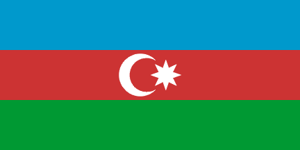 Azerbaijan Flag