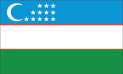 Uzbekistan Flag